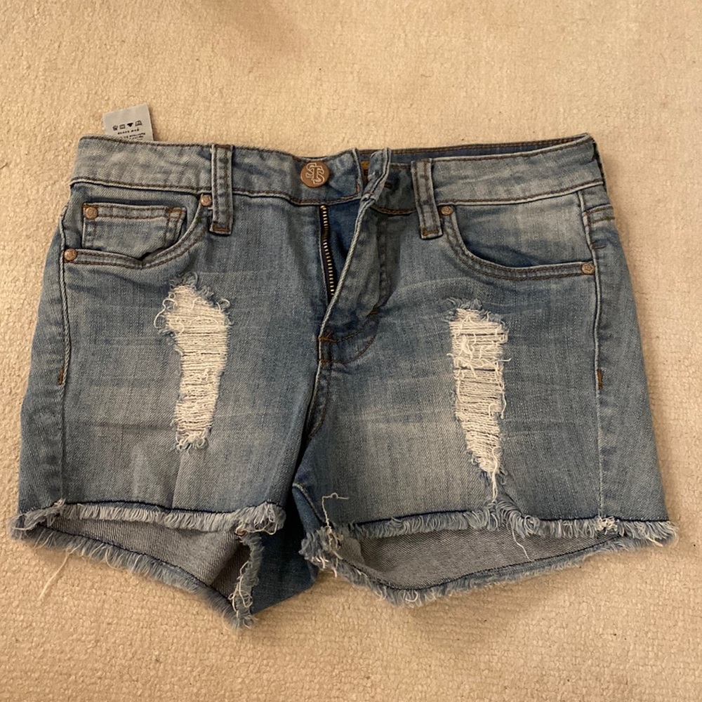 Denim kids jean shorts